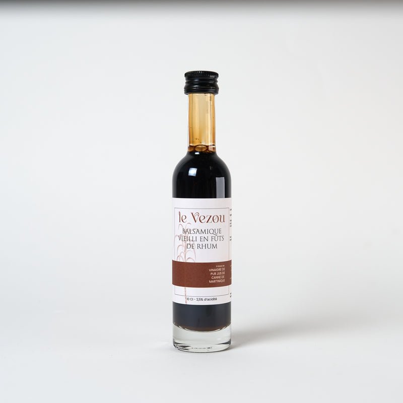 Balsamique vieilli en fûts de rhum - 100ml